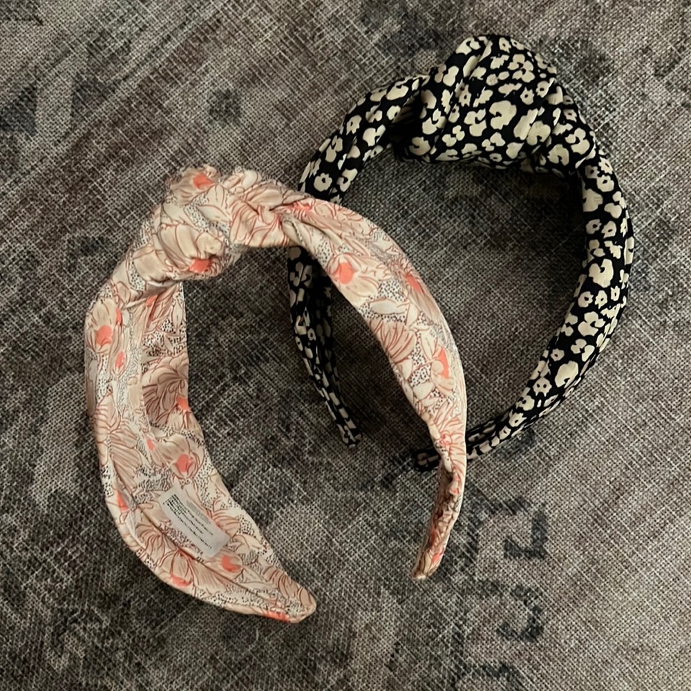 Anthropologie knotted headbands